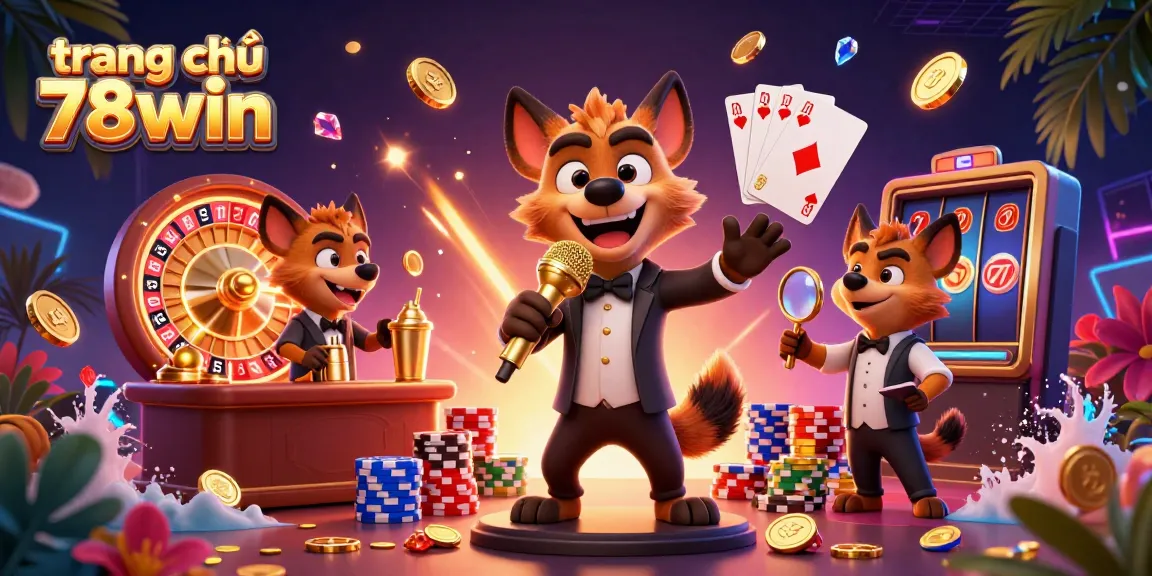 Experience excitement at trang chủ 78win where hyenas run a lively casino featuring drinks, jokes, and gaming action.