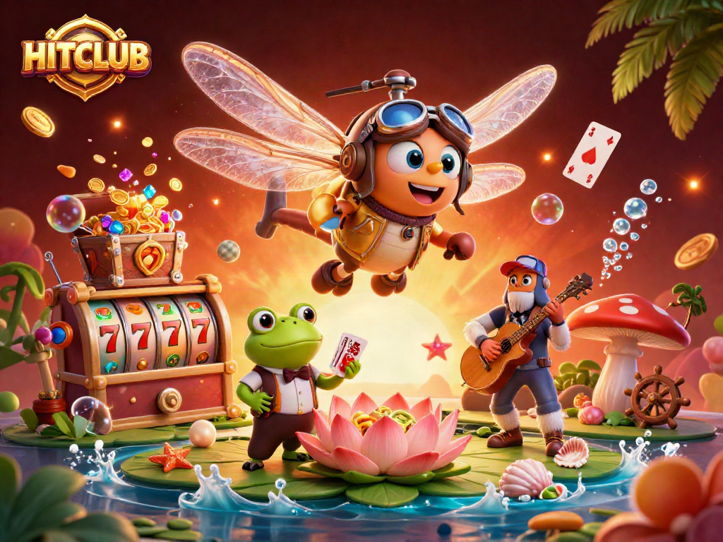Engage with HITCLUB's thrilling gaming scene featuring vibrant casino action.