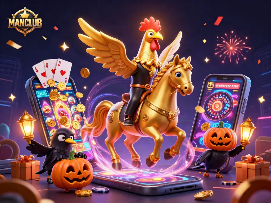 Experience thrilling wins at MANCLUB with colorful slots and dynamic games in a magical casino atmosphere.