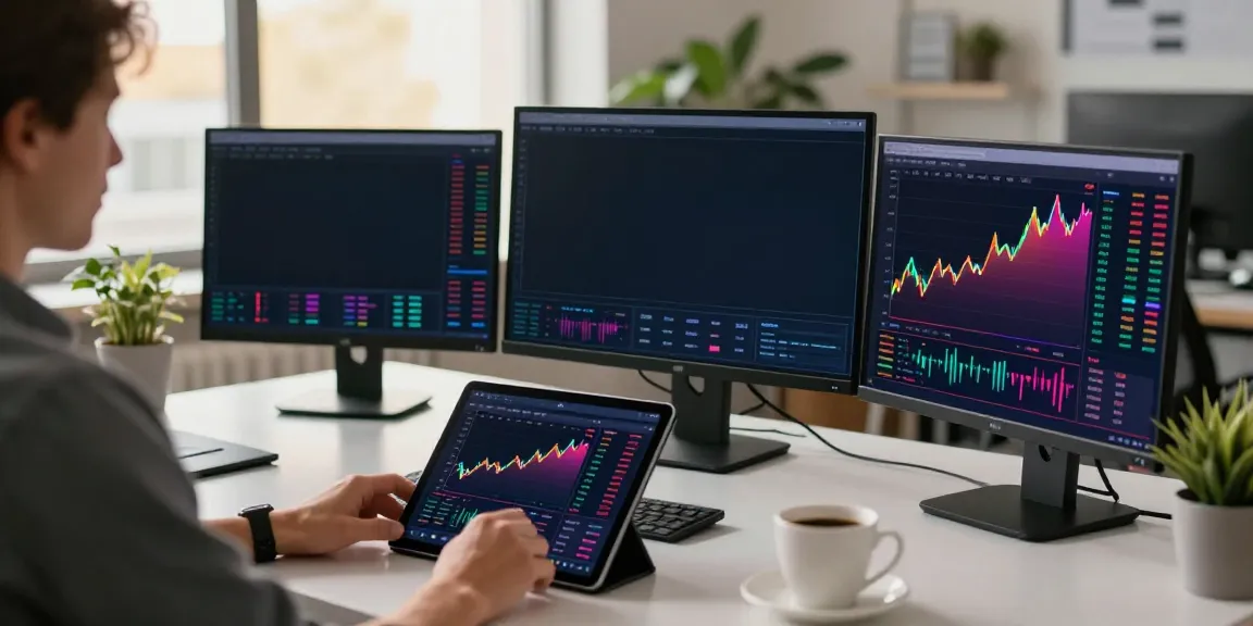 Optimized trading setup with quantum AI tools for cryptocurrency analysis.