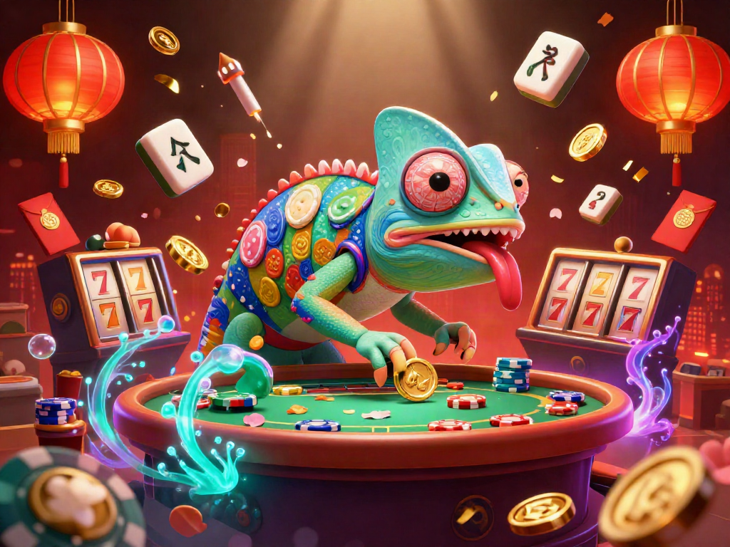 ZOWIN brings excitement to the casino scene with a colorful chameleon owner showcasing dynamic games.