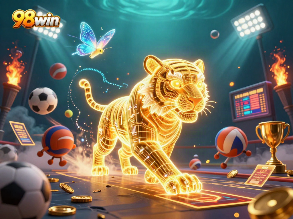 Bet big with 98win while immersing in a dynamic digital casino experience featuring innovative game elements.